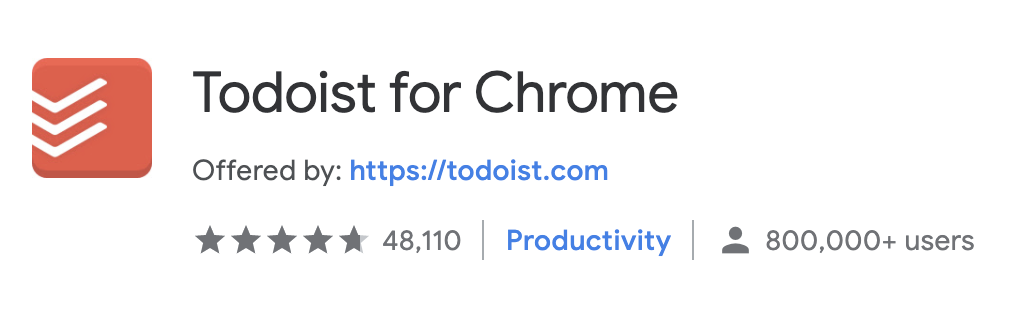 best chrome extension todoist