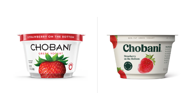 visual identity by chobani