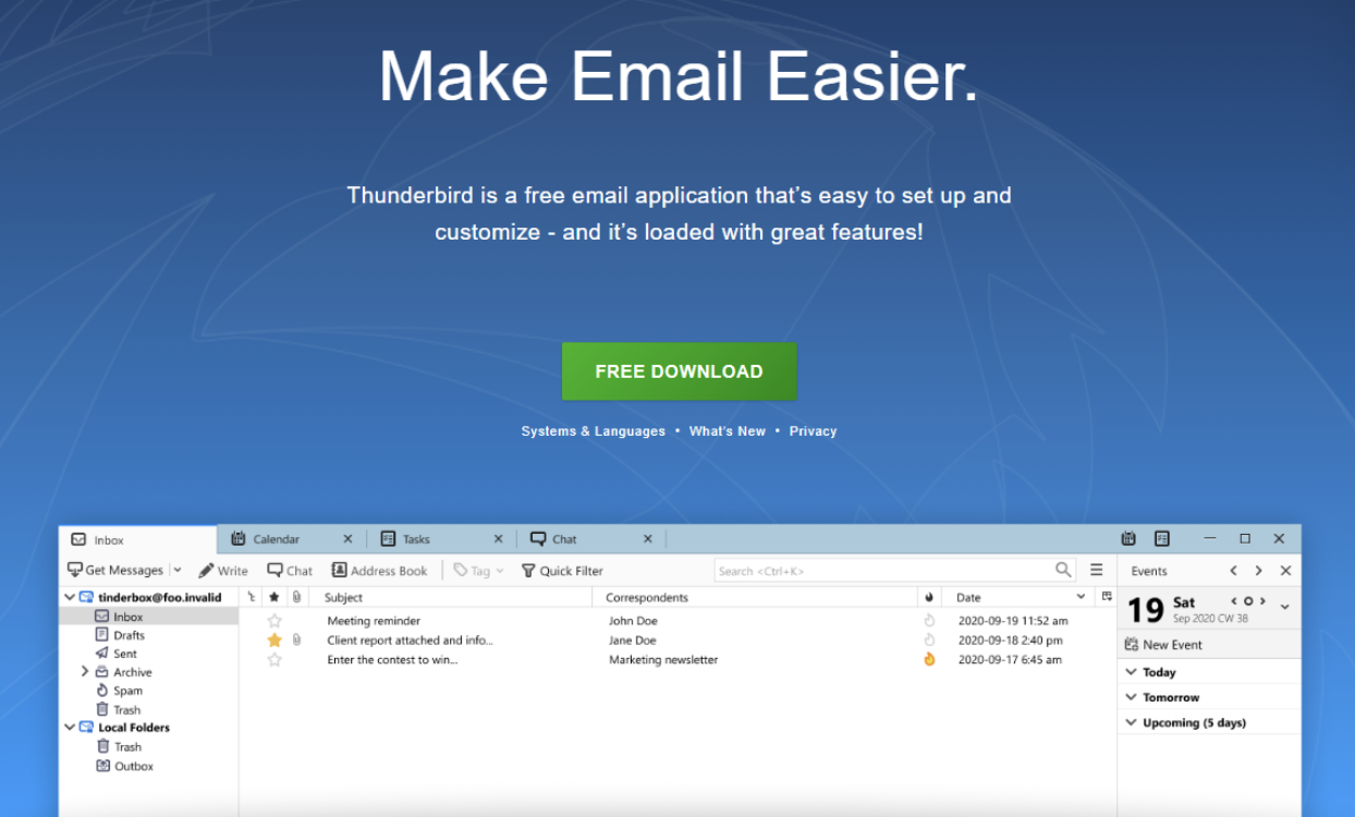 keep email organized