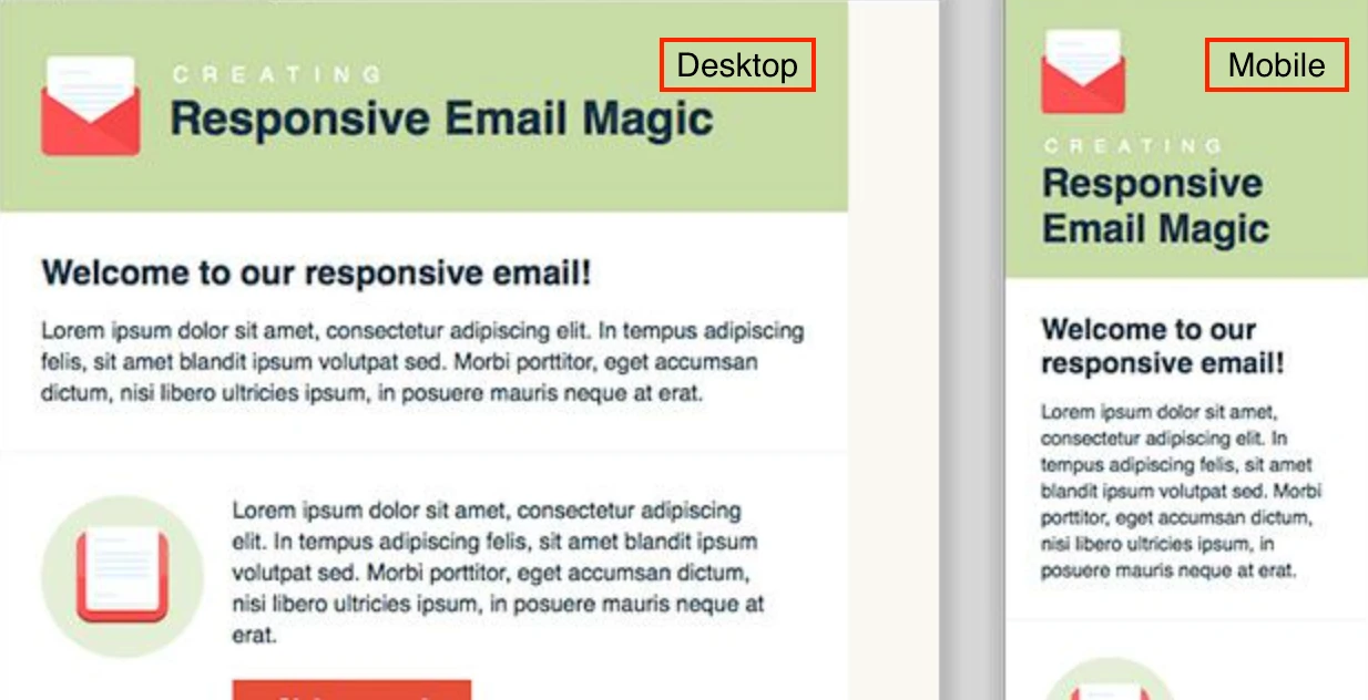 responsive newsletter